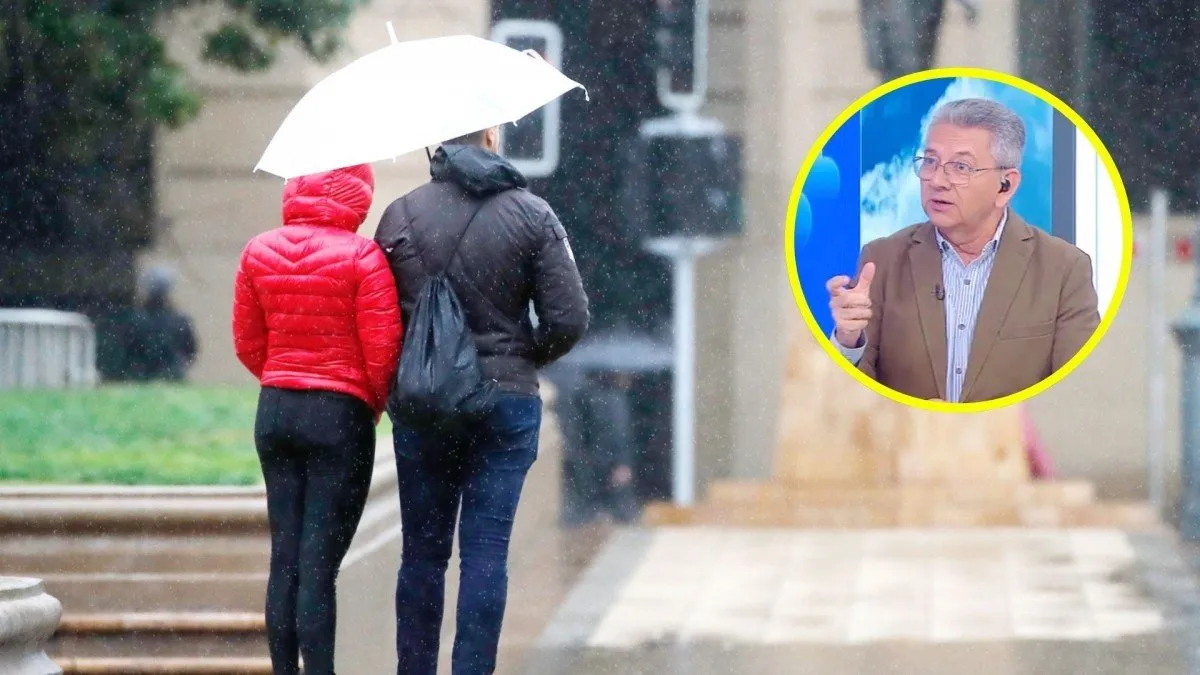 El meteorólogo Jaime Leyton advierte sobre lluvias en Santiago la próxima semana.