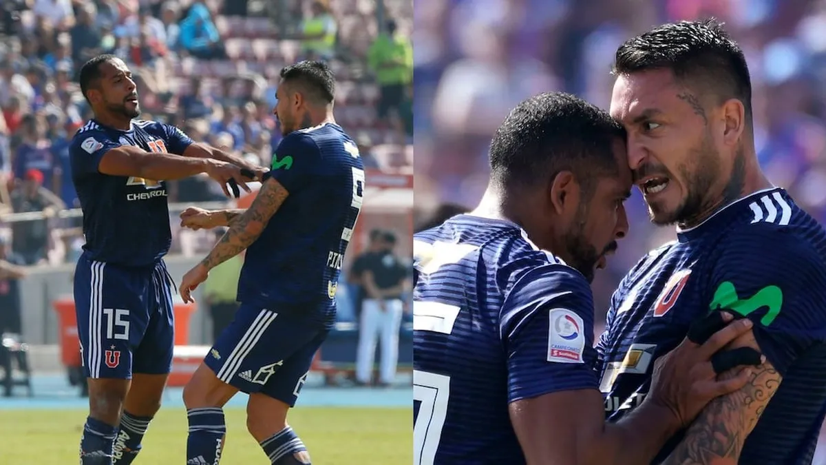 Controversia en el Superclásico: Beausejour y Pinilla en el centro de la pelea. Controversia en el Superclásico: Beausejour y Pinilla en el centro de la pelea.