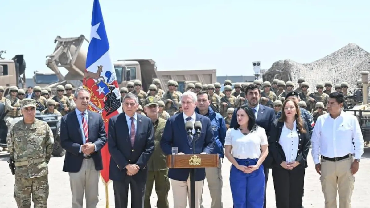 El Presidente Kast supervisa el Plan Escudo Fronterizo en Arica y Parinacota.
