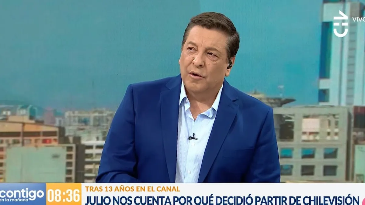 Julio César Rodríguez renuncia a Chilevisión para priorizar su familia tras 13 años.