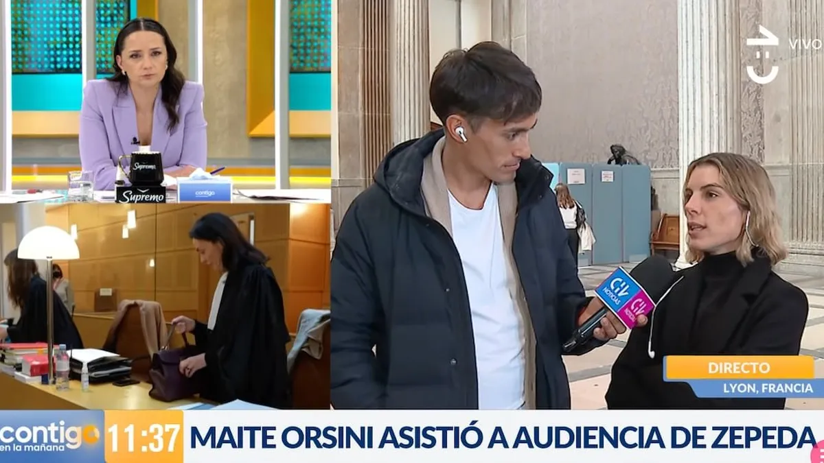 Maite Orsini comparte su experiencia en el juicio de Nicolás Zepeda en Francia.