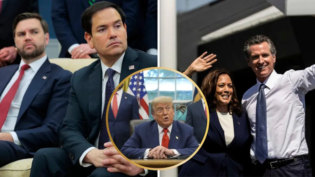 Rubio y Vance se enfrentan en 2028; Newsom lidera entre los demócratas.