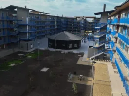 Inauguración del Conjunto Habitacional Maestranza Ukamau II