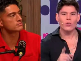 Caos en la fiesta Bresh: Sammis Reyes y "Cuco" Cerda protagonizan una trifulca.