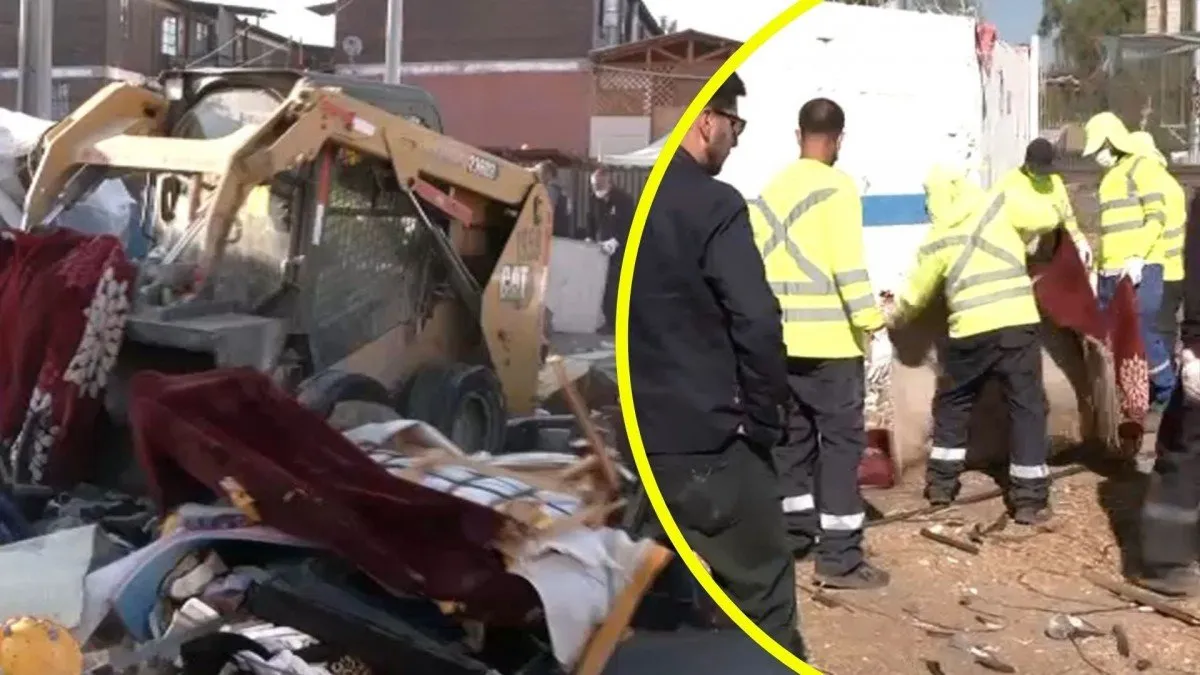 Operativo en San Bernardo: Retiro de rucos y atención a problemas de salud y seguridad.