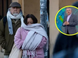 Santiago alcanza su temperatura más baja del año: 5