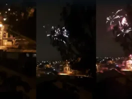Caos en Valparaíso: detienen a hombre tras velorio con fuegos artificiales y balazos.