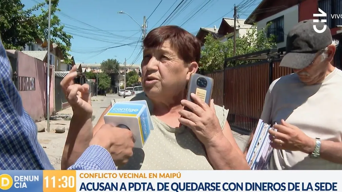 Conflicto en Villa Los Robles por acusaciones de malversación a la presidenta vecinal.