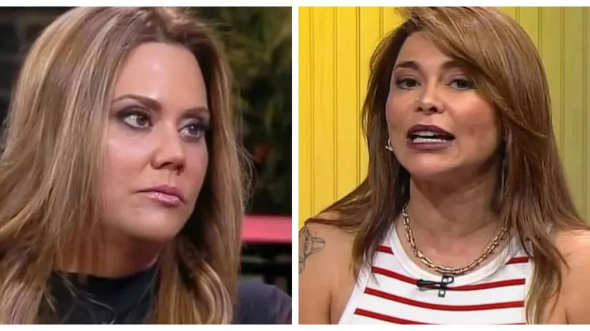 Conflicto en "Que te lo digo": Antonella Ríos y Daniella Campos se enfrentan. Conflicto en "Que te lo digo": Antonella Ríos y Daniella Campos se enfrentan.