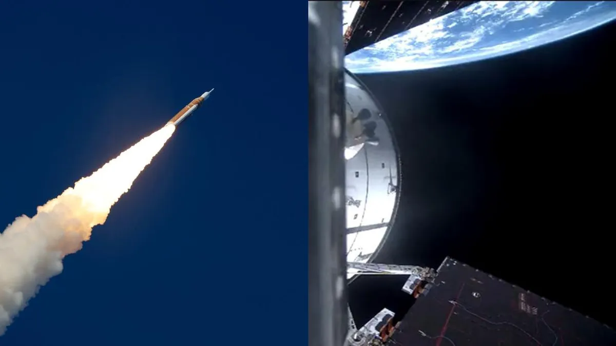 La nave Orión de Artemis II inicia su viaje hacia la Luna