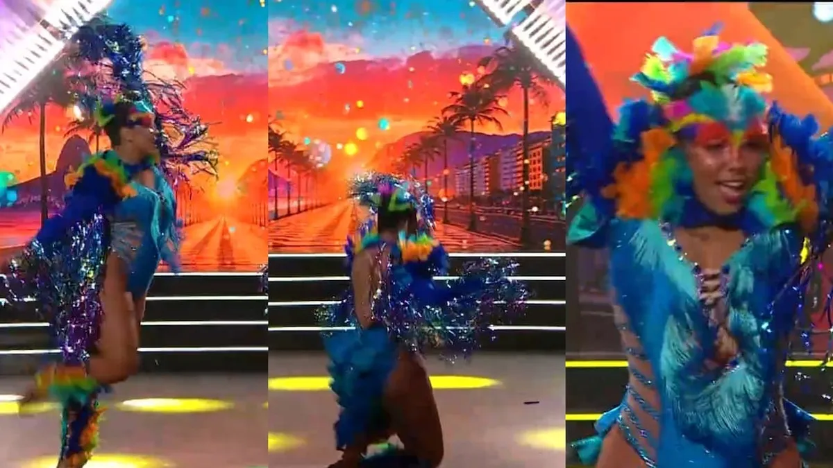 Betsy Camino sufre caída en 