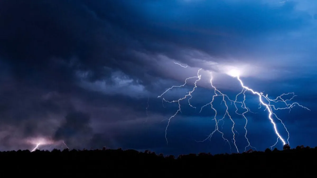 Aviso de tormentas eléctricas en Bío Bío y La Araucanía desde el 5 de abril.