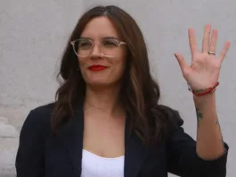 Camila Vallejo en Barcelona para el encuentro "En Defensa de la Democracia".