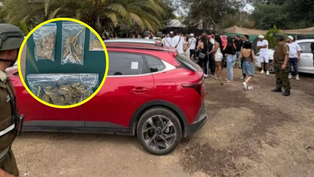 Carabineros detiene a 5 en fiesta clandestina en Pirque
