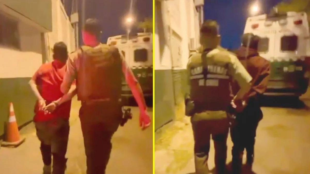 Detenidos tras fallido intento de encerrona en Huechuraba; vehículo robado recuperado.