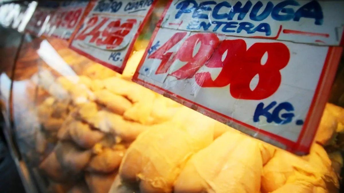 La baja en el precio del pollo en Chile tras la suspensión de exportaciones a China.