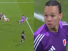 Christiane Endler brilla en la victoria del Lyonnais 4-0 sobre Wolfsburgo.