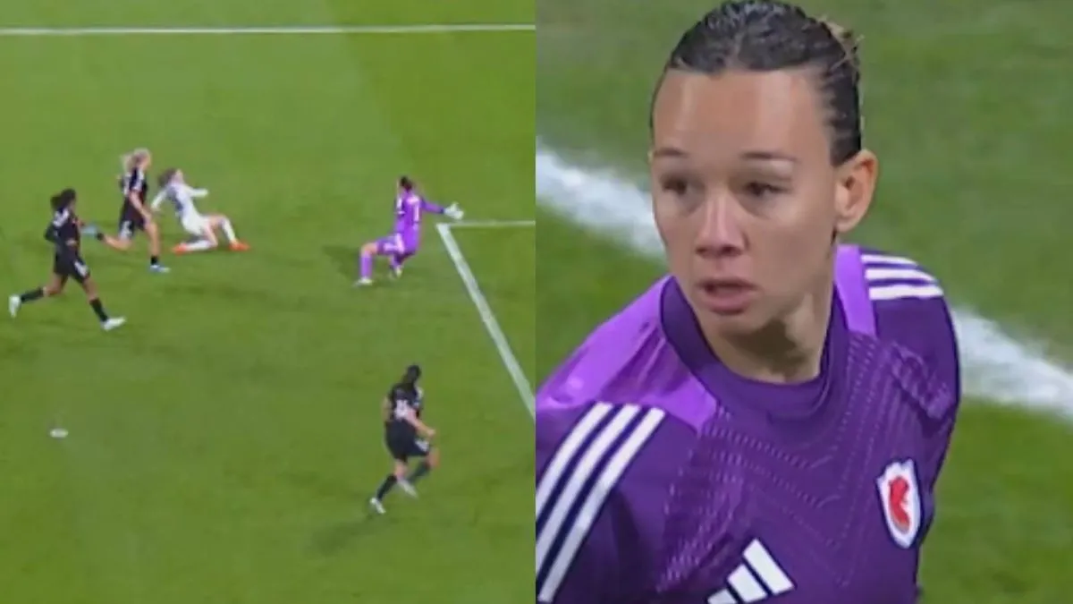 Christiane Endler brilla en la victoria del Lyonnais 4-0 sobre Wolfsburgo.