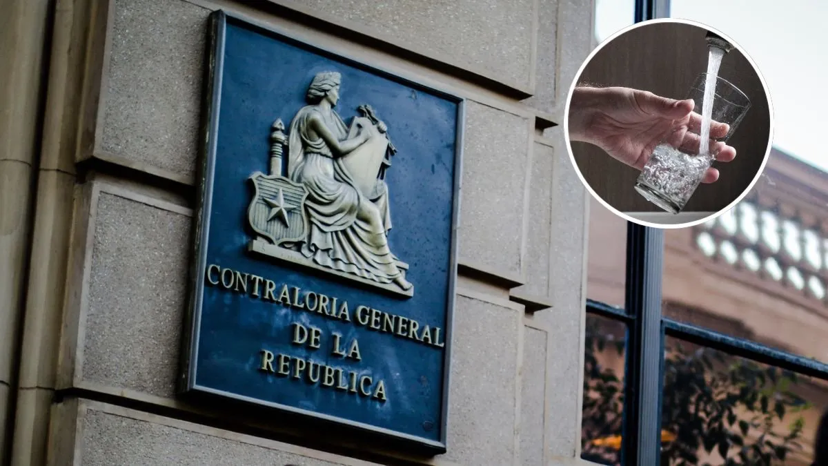 La Contraloría alerta sobre deficiencias en la fiscalización del agua potable.