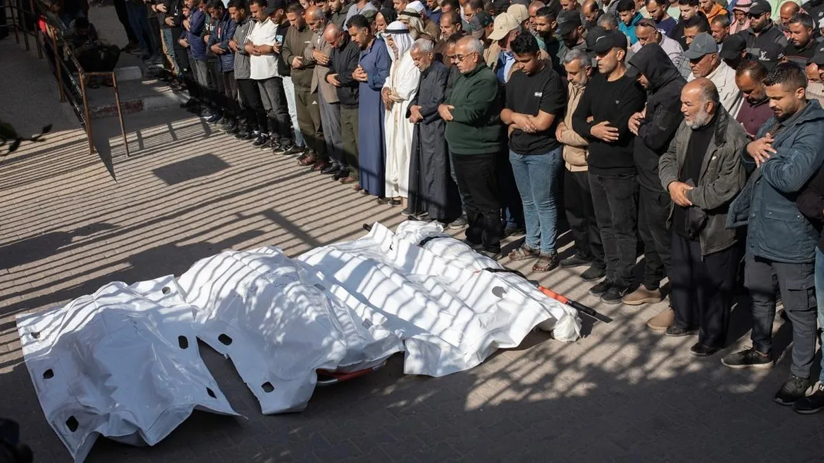 Seis palestinos muertos en Gaza por ataques israelíes; total de 780 desde el 10 de octubre.