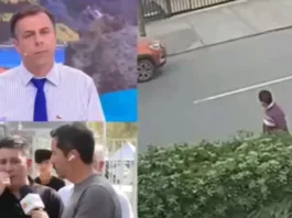 Germán Codina y Matías Toledo discuten sobre la seguridad en Puente Alto.