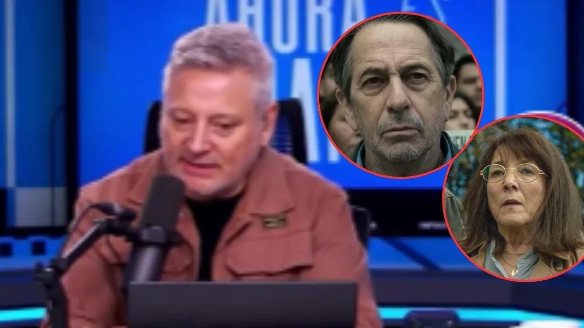 Juan Manuel Astorga critica a Paulina García y Alfredo Castro por su papel en Netflix.