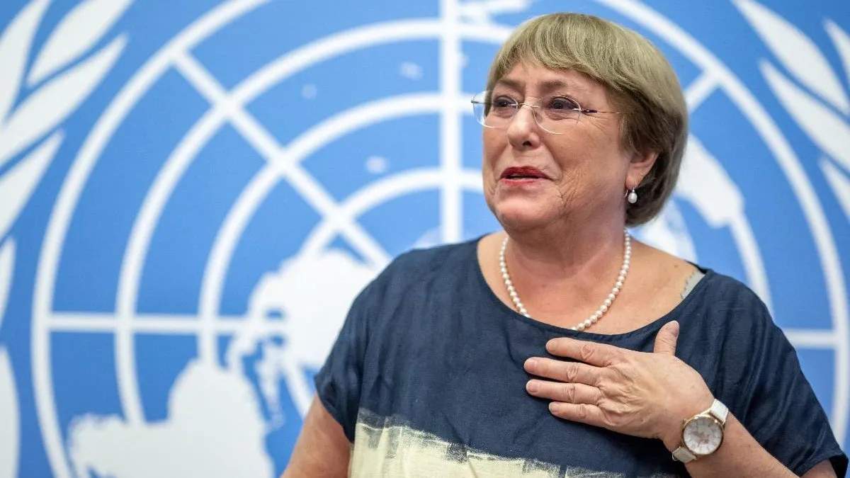 Michelle Bachelet presenta su candidatura a la ONU ante 193 países miembros.
