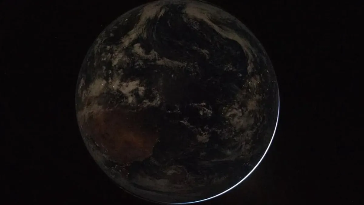 Imágenes de la Tierra desde Orión