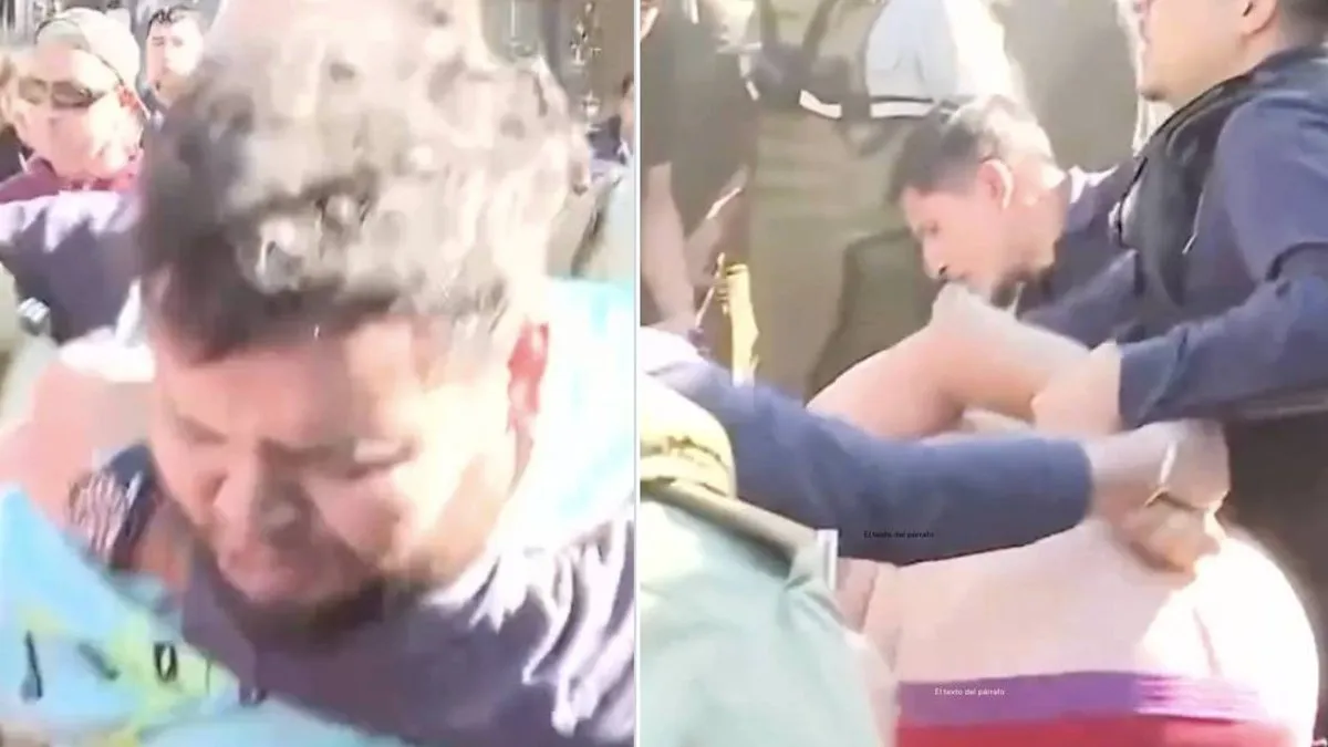 Agresión a equipo de 