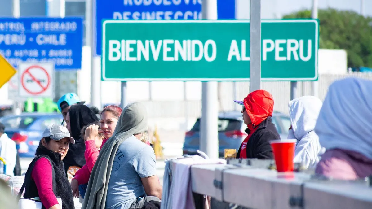 Estado de emergencia en Tacna: medidas contra migración irregular y crimen organizado.