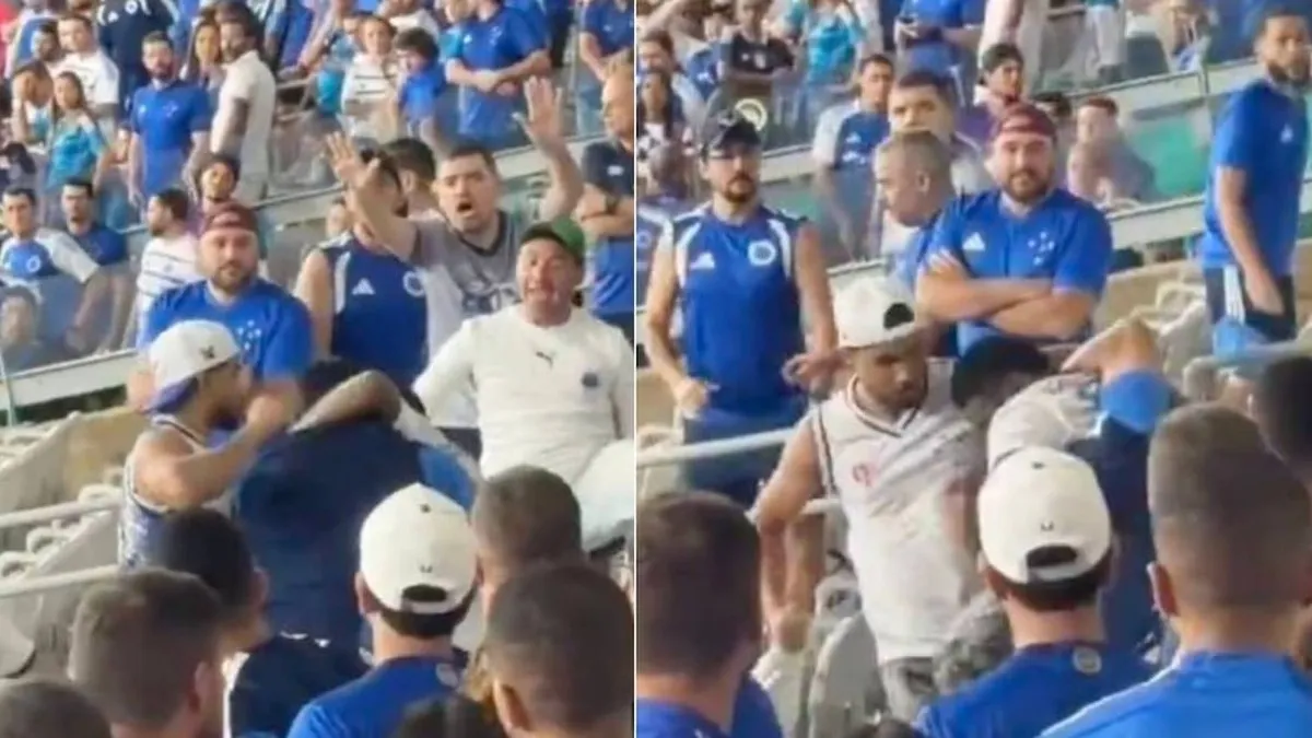 Universidad Católica vence 2-1 a Cruzeiro; hinchas brasileños protagonizan pelea.