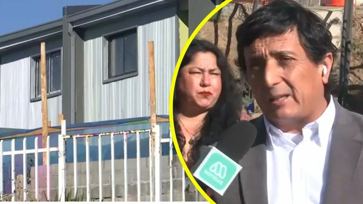 Demolición de viviendas para damnificados en Viña del Mar por fallas estructurales.